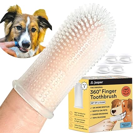 360º Finger Brushes: The Key to Complete Pet Dental Hygiene!