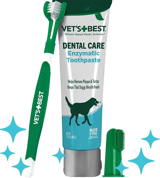 Complete Dog Dental Kit: Professional At-Home Oral Care for a Radiant Smile!