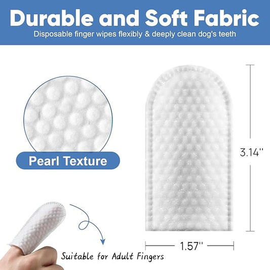 Natural Dental Wipes: Gentle Oral Care for Dogs & Cats!