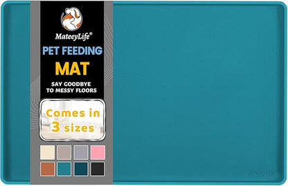 Silicone Spill-Proof Pet Mat: Keep Your Floors Clean, Effortlessly!