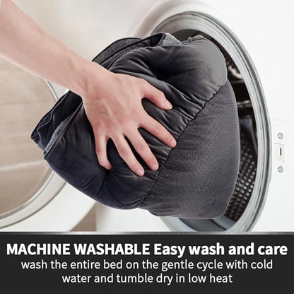 Cama Redonda de Forro Polar: ¡Descanso Profundo y Seguro para tu Mascota!