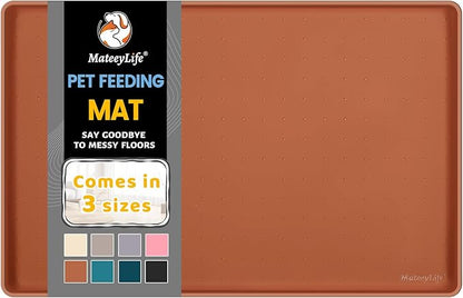 Silicone Spill-Proof Pet Mat: Keep Your Floors Clean, Effortlessly!