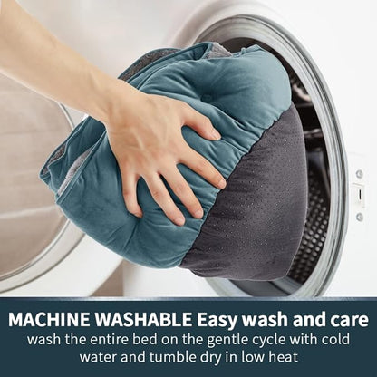 Cama Redonda de Forro Polar: ¡Descanso Profundo y Seguro para tu Mascota!