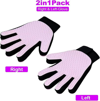 Pet Grooming Gloves: Love, Cleanliness & Well-being in Every Stroke!