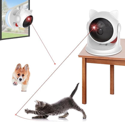 Umosis Automatic Laser Cat Toy: Endless Play & Agility for Your Feline!