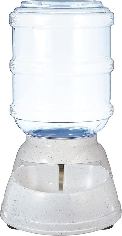 Large Automatic Pet Food & Water Dispenser | Gravity-Fed, 2.5 GAL / 12 LBS for Dogs & Cats (Sold Separately)
