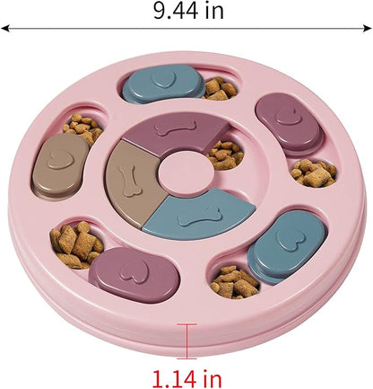 Interactive Dog Toy & Slow Feeder: Mind-Stimulating Mealtime Fun!