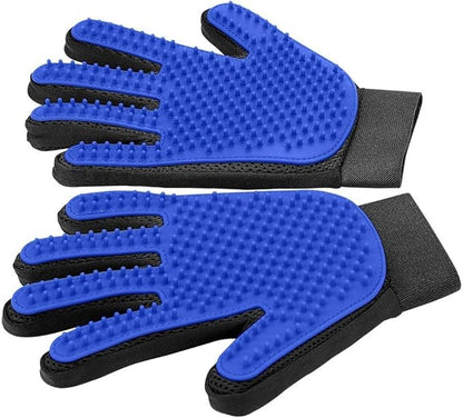 Delomo Grooming Gloves: Relaxing Massage & Effective De-Shedding!