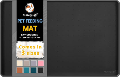 Silicone Spill-Proof Pet Mat: Keep Your Floors Clean, Effortlessly!