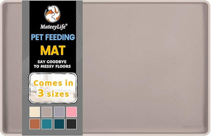 Silicone Spill-Proof Pet Mat: Keep Your Floors Clean, Effortlessly!