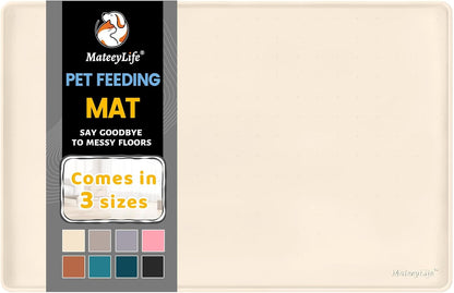 Silicone Spill-Proof Pet Mat: Keep Your Floors Clean, Effortlessly!