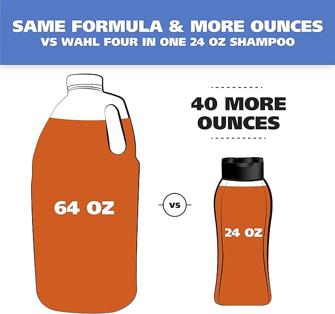 Wahl Oatmeal & Verbena Dry Shampoo: Gentle, No-Rinse Pet Care!