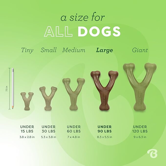 Benebone Wishbone: Indestructible Dog Bone with Real Bacon Flavor!