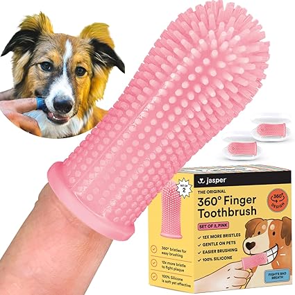 360º Finger Brushes: The Key to Complete Pet Dental Hygiene!