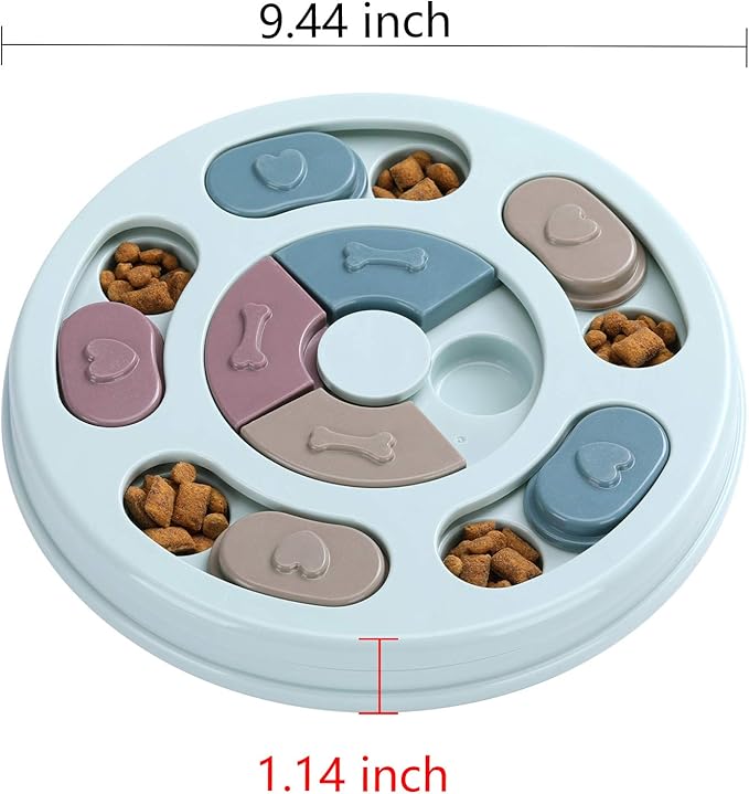 Interactive Dog Toy & Slow Feeder: Mind-Stimulating Mealtime Fun!