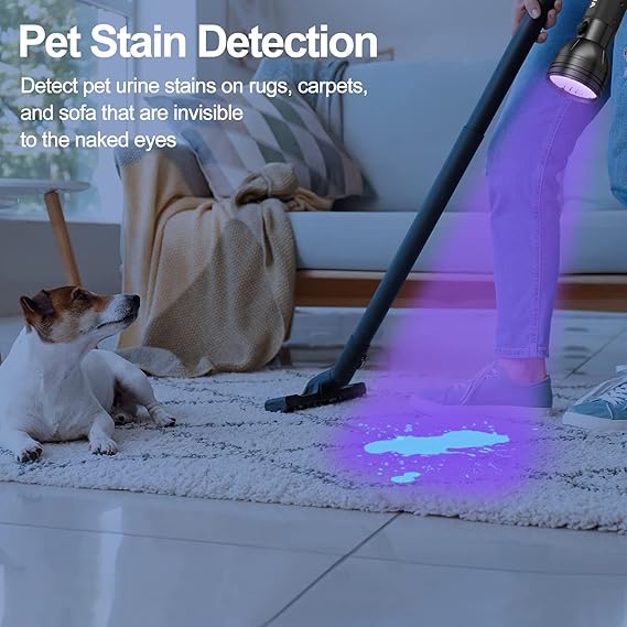 Vansky UV Flashlight: Your Secret Weapon for a Spotless, Odor-Free Home!