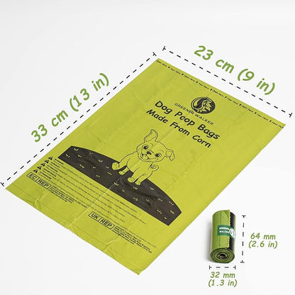 Extra Thick Pet Poop Bags: 540 Counts for Worry-Free, Eco-Conscious Walks!