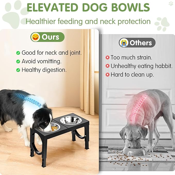 Comedero Elevado Ajustable XiaZ: ¡Mejora Postura y Digestión en tu Perro!