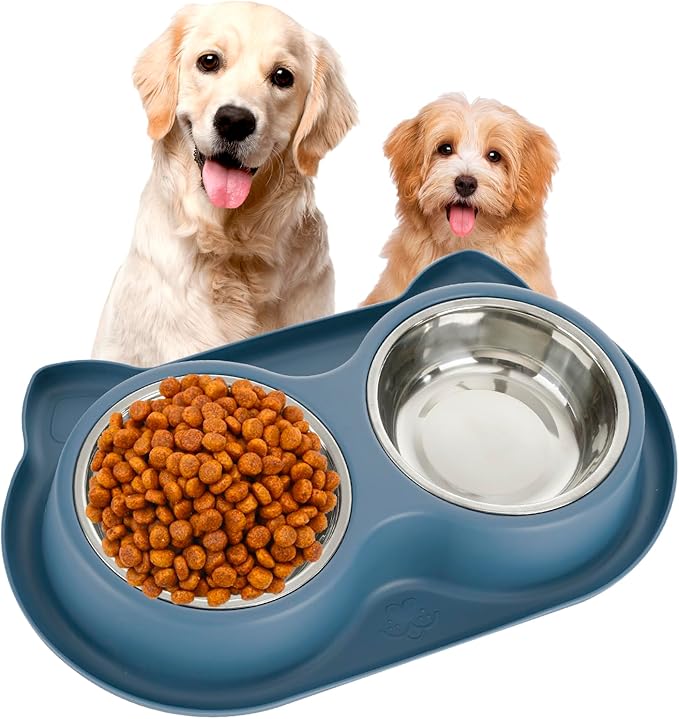 Anti-Spill Pet Bowl Set: Mess-Free Meals, Happy Home!