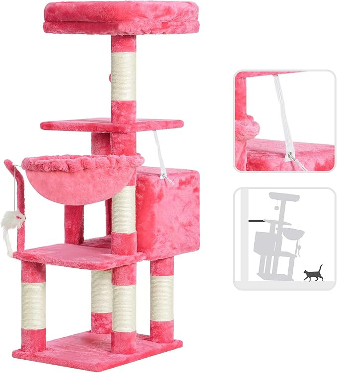 Complete Cat Scratching Tree: Adventure, Comfort & Endless Fun!