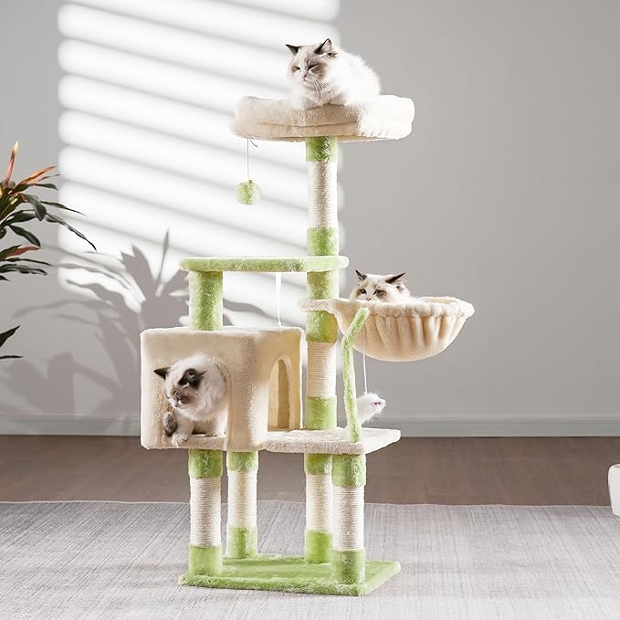 Complete Cat Scratching Tree: Adventure, Comfort & Endless Fun!