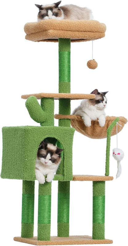 Complete Cat Scratching Tree: Adventure, Comfort & Endless Fun!