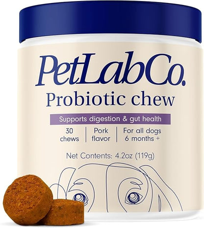 Chewable Probiotics for Dogs: Allergy, Digestion & Immune Support!