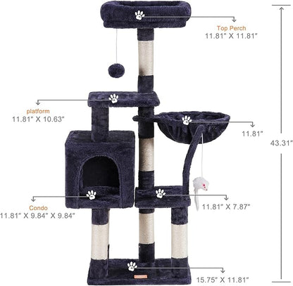 Complete Cat Scratching Tree: Adventure, Comfort & Endless Fun!
