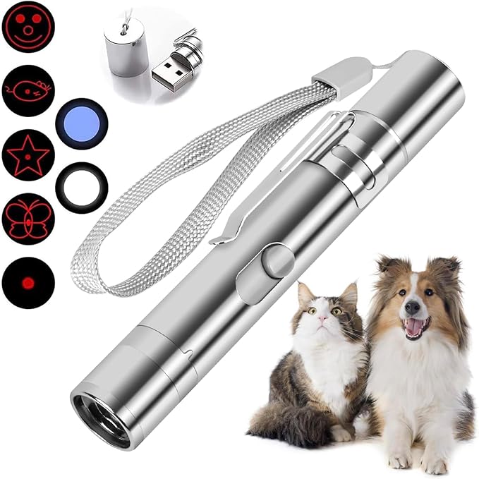 7-in-1 Laser Pointer Pen: Training, Exercise & Bonding in Every Play!