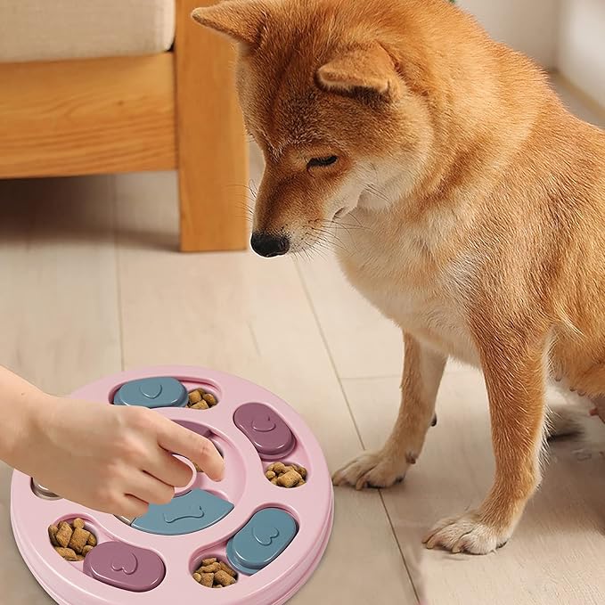 Interactive Dog Toy & Slow Feeder: Mind-Stimulating Mealtime Fun!