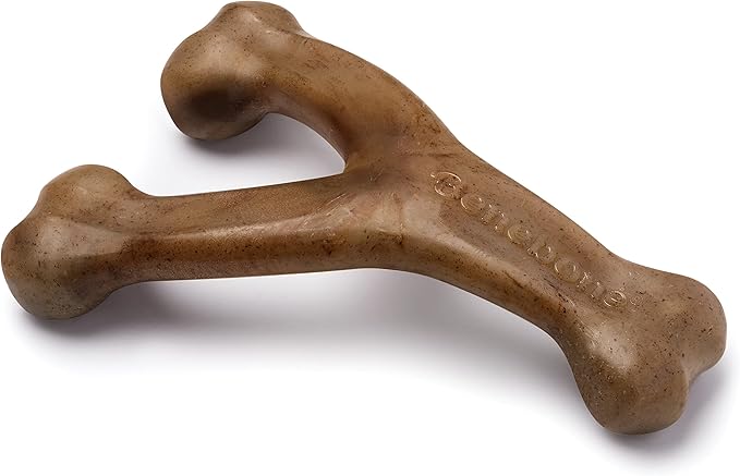 Benebone Wishbone: Indestructible Dog Bone with Real Bacon Flavor!
