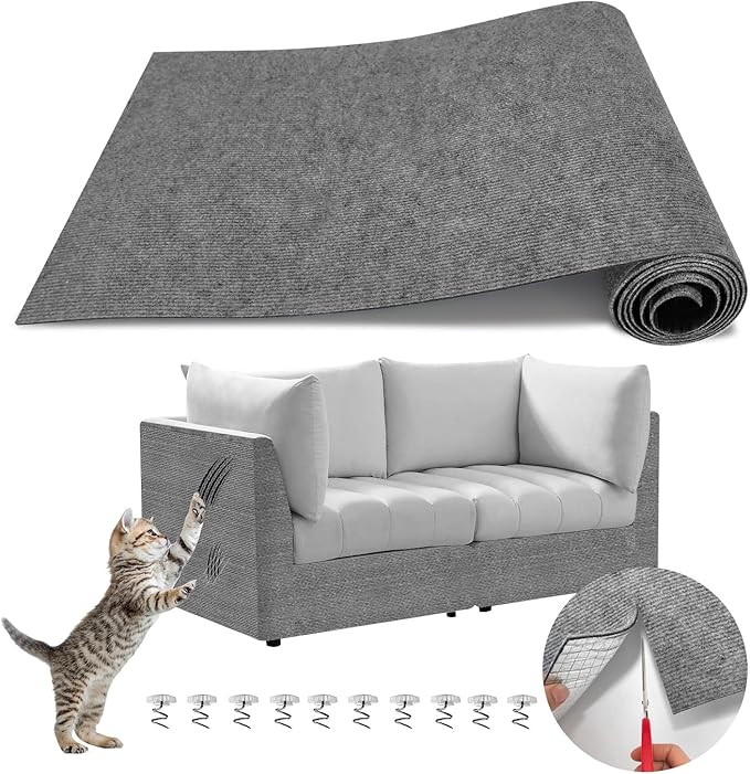Cuttable Cat Scratch Mat: Unleash Creativity, Protect Your Home!