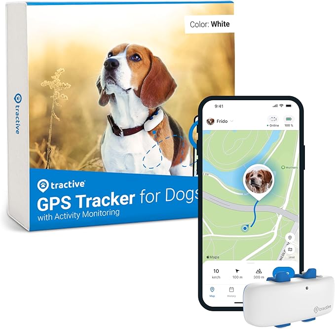 Tractive GPS Tracker: Live Tracking, Virtual Fences & Activity Monitoring!