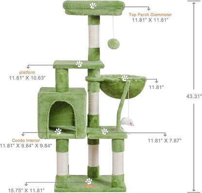 Complete Cat Scratching Tree: Adventure, Comfort & Endless Fun!
