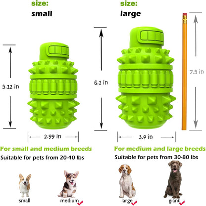 PIFFZEDO Squeaky Chew Toy: Safe Fun & Dental Health for Your Dog!