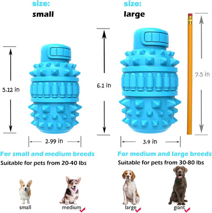 PIFFZEDO Squeaky Chew Toy: Safe Fun & Dental Health for Your Dog!