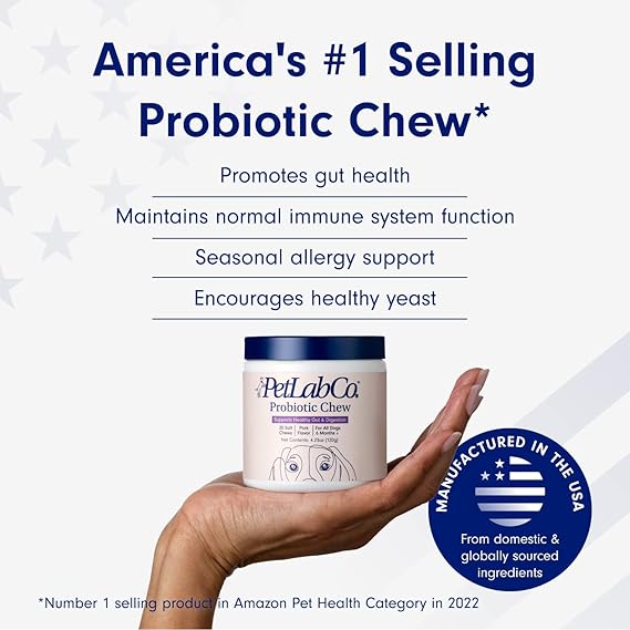 Chewable Probiotics for Dogs: Allergy, Digestion & Immune Support!