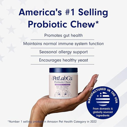 Chewable Probiotics for Dogs: Allergy, Digestion & Immune Support!