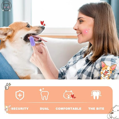 Pet Dental Brushing Kit: Say Goodbye to Tartar & Bad Breath!
