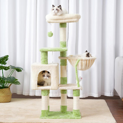 Complete Cat Scratching Tree: Adventure, Comfort & Endless Fun!