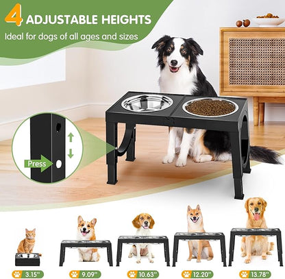 Comedero Elevado Ajustable XiaZ: ¡Mejora Postura y Digestión en tu Perro!