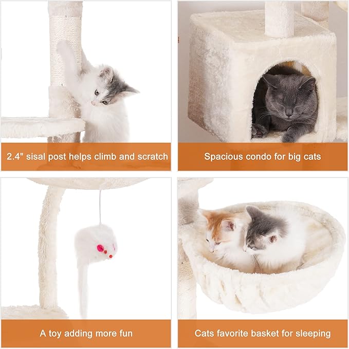 Complete Cat Scratching Tree: Adventure, Comfort & Endless Fun!