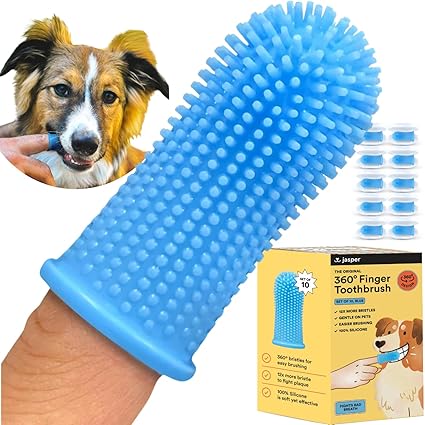 360º Finger Brushes: The Key to Complete Pet Dental Hygiene!