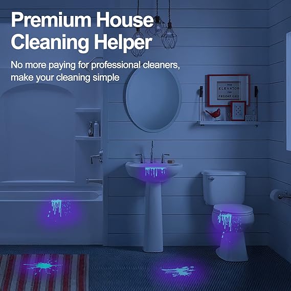 Vansky UV Flashlight: Your Secret Weapon for a Spotless, Odor-Free Home!
