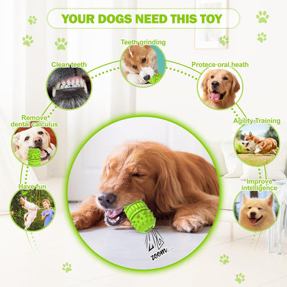 PIFFZEDO Squeaky Chew Toy: Safe Fun & Dental Health for Your Dog!