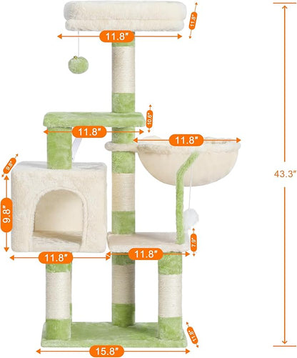 Complete Cat Scratching Tree: Adventure, Comfort & Endless Fun!