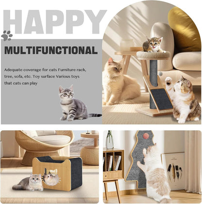 Cuttable Cat Scratch Mat: Unleash Creativity, Protect Your Home!