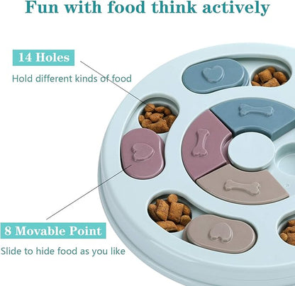 Interactive Dog Toy & Slow Feeder: Mind-Stimulating Mealtime Fun!