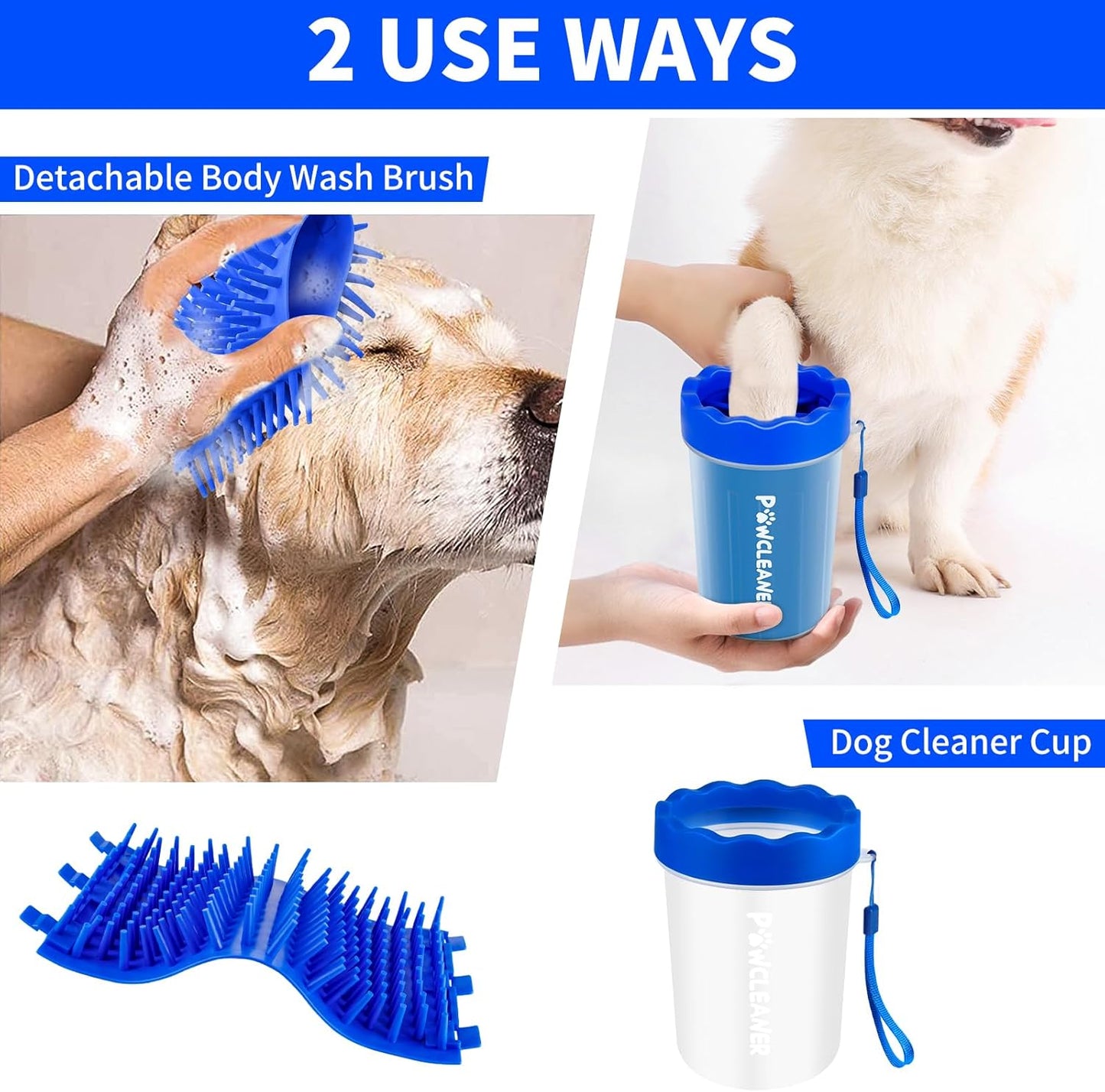 Pet Paw Cleaner: Spotless Paws, Mud-Free Home in Seconds!