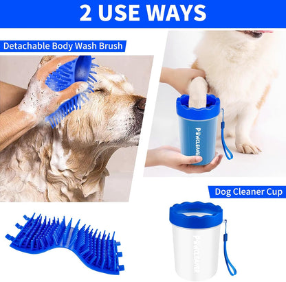 Pet Paw Cleaner: Spotless Paws, Mud-Free Home in Seconds!